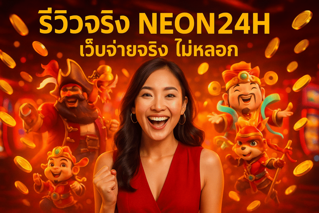 รีวิวจริง NEON24H เว็บจ่ายจริง ไม่หลอก