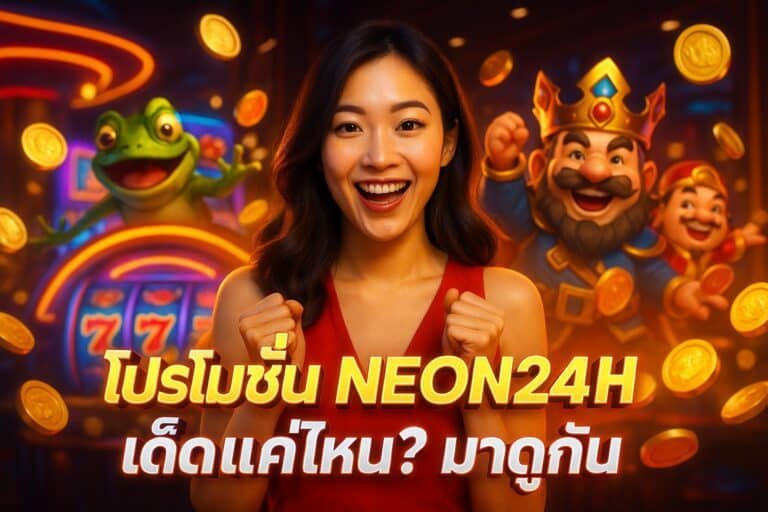 โปรโมชั่น NEON24H เด็ดแค่ไหน? มาดูกัน!