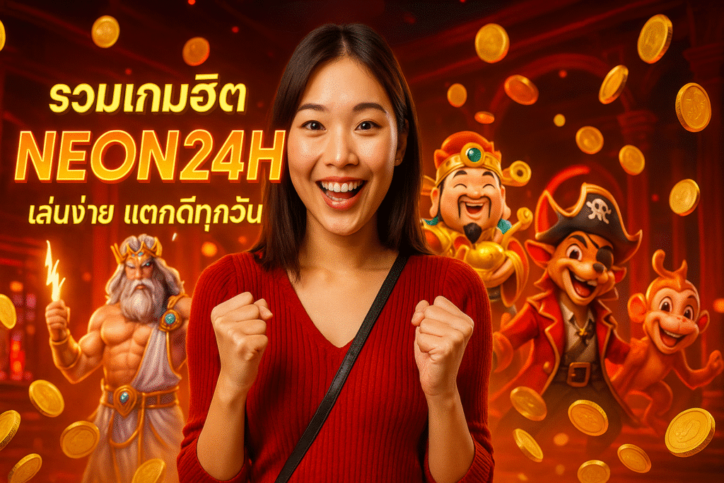 รวมเกมฮิต NEON24H เล่นง่าย แตกดีทุกวัน